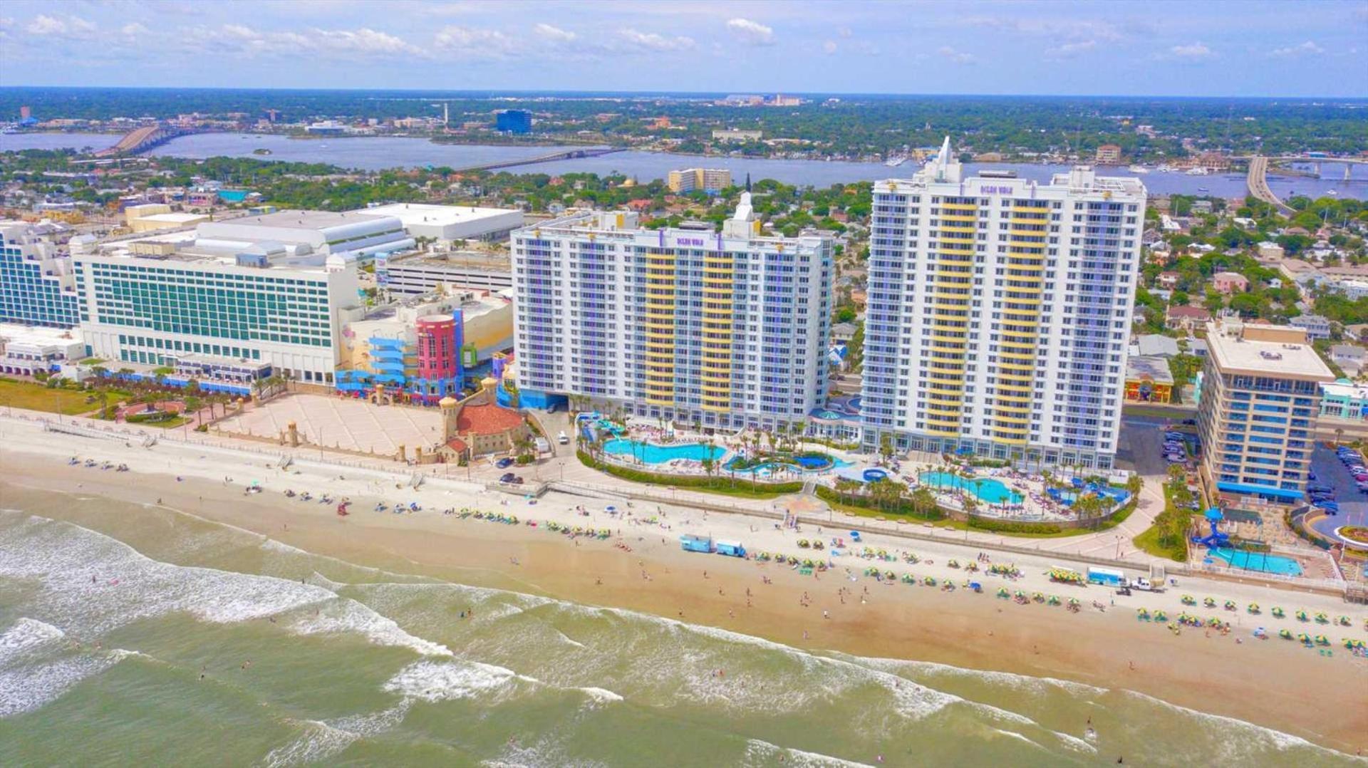 Luxury 8Th Floor 2 Bedroom Condo Direct Oceanfront Wyndham Ocean Walk Resort Daytona Beach | 801 Exterior foto