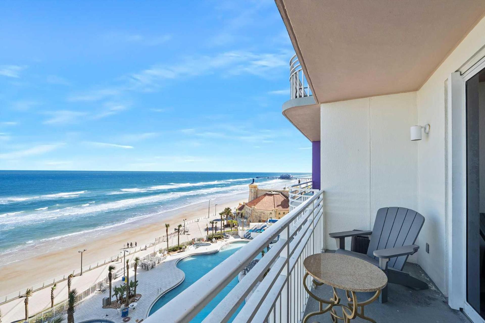 Luxury 8Th Floor 2 Bedroom Condo Direct Oceanfront Wyndham Ocean Walk Resort Daytona Beach | 801 Exterior foto